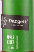 Этикетка Dargett Apple Cider 0.33 л