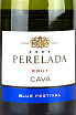 Этикетка Cava Perelada Brut 2020 0.75 л