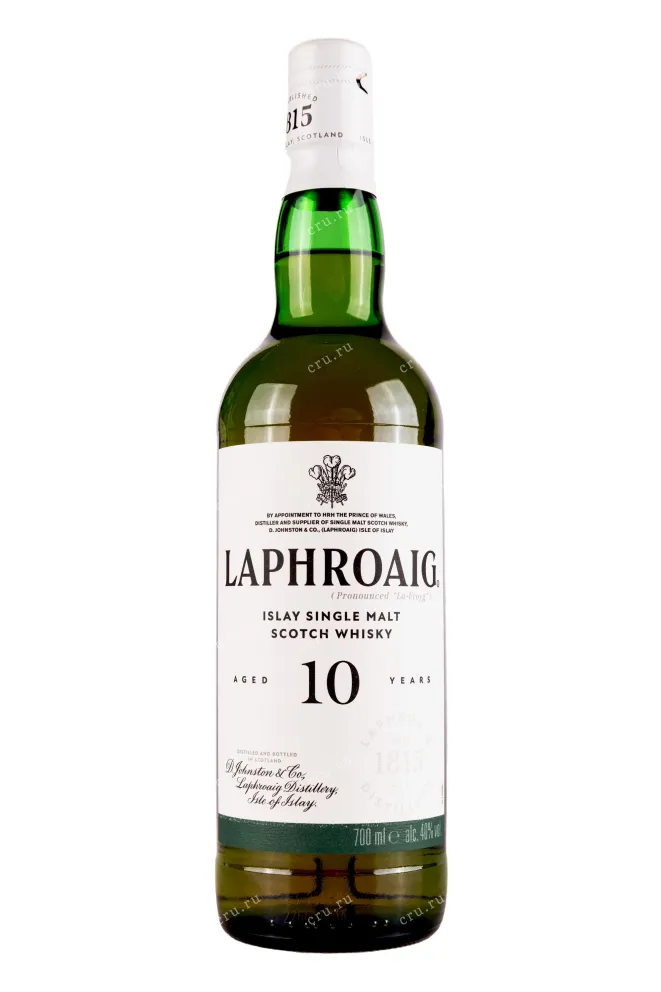 Бутылка Laphroaig 10 years old in gift box 0.7 л