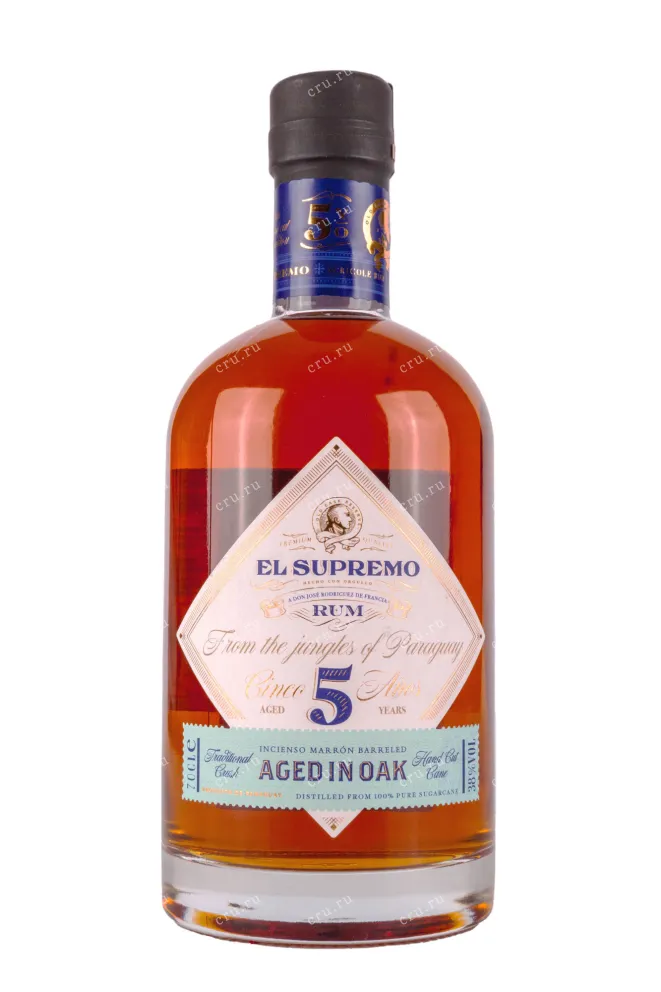 Ром El Supremo 5 years  0.7 л