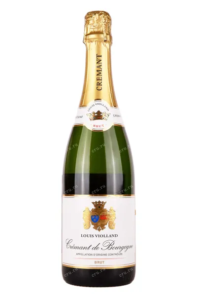 Игристое вино Louis Violland Cremant de Bourgogne 2022 0.75 л