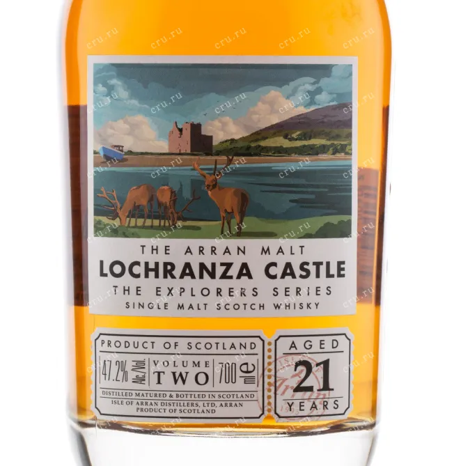 Виски Arran Lochranza Castle 21 years  0.7 л