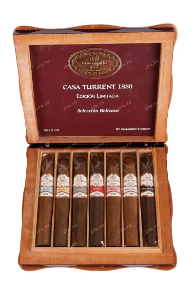 Сигары Casa Turrent 1880 Edicion Limitada Selection Belicoso Set 