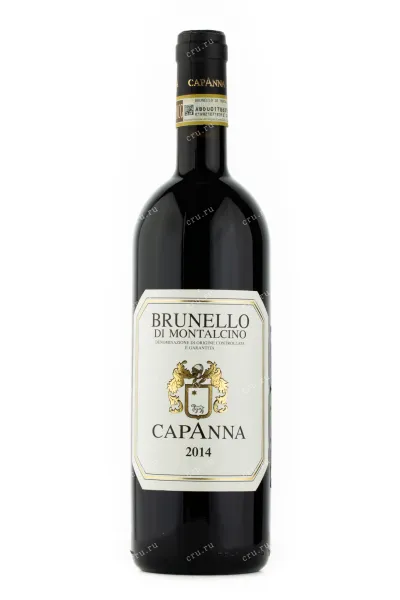 Вино Capanna Brunello di Montalcino 2014 0.75 л