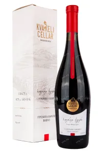 Вино Kvareli Cellar Saperavi Qvevri 2019 0.75 л