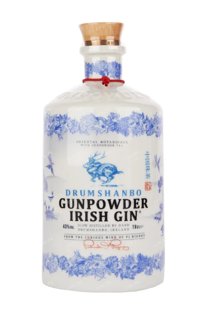 Джин Drumshanbo Gunpowder Irish Gin in ceramic bottle  0.7 л