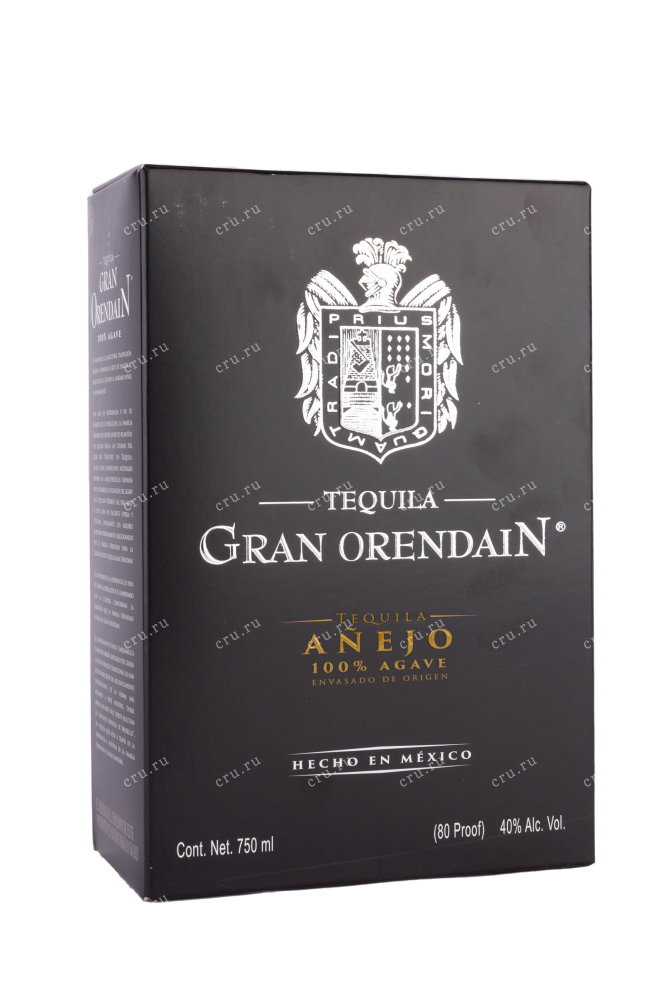 Подарочная коробка Gran Orendain Anejo gift box 0.75 л