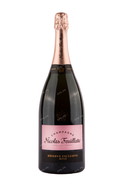 Шампанское Nicolas Feuillatte Reserve Exclusive Rose Brut 2018 1.5 л