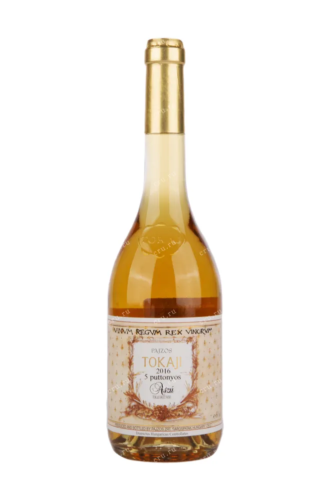 Вино Tokaji Aszu 5 Puttonyos 2016 0.5 л