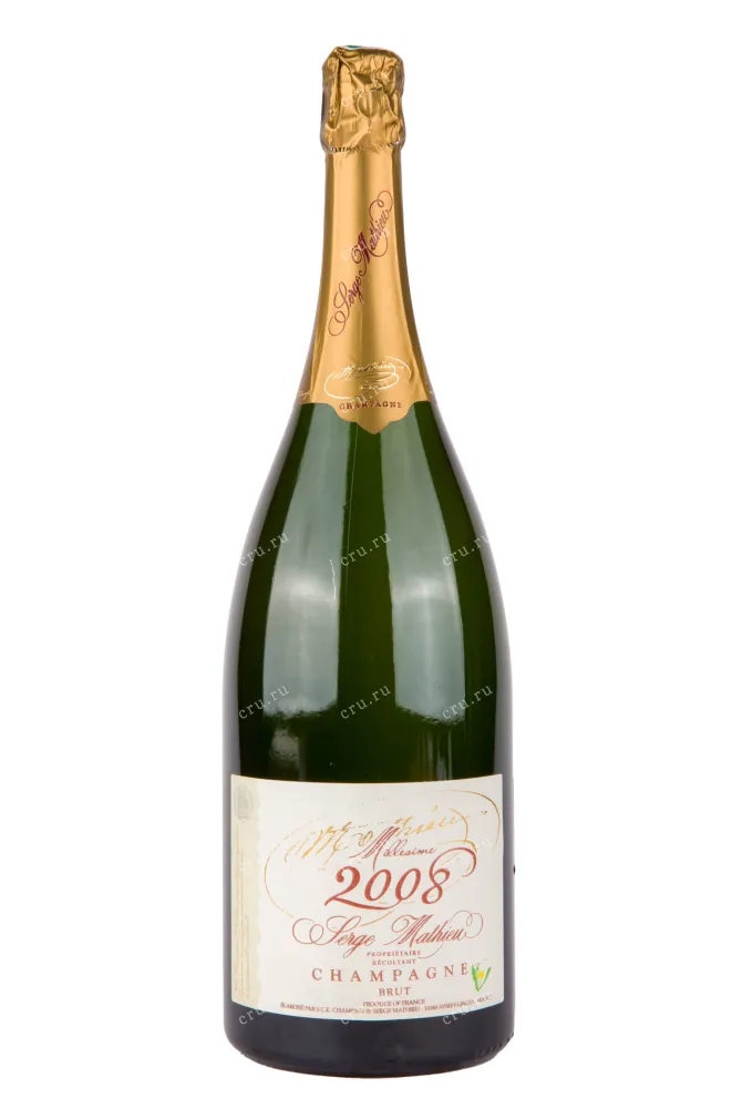 Шампанское Serge Mathieu Brut Millesime 2010 1.5 л