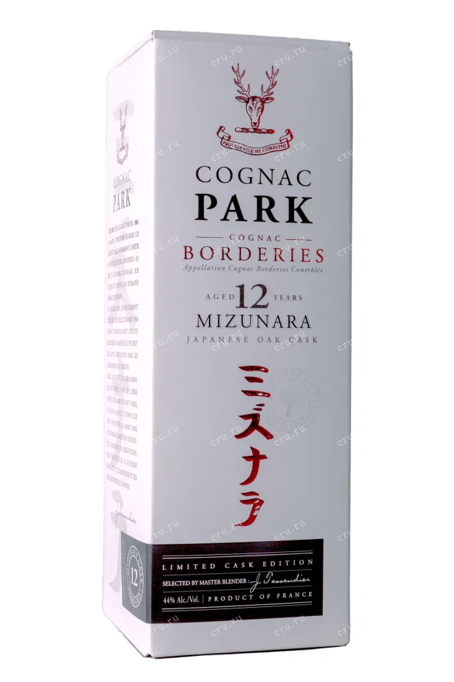 В подарочной коробке Park Mizunara Borderies 12 лет in gift box 2007 0.7 л