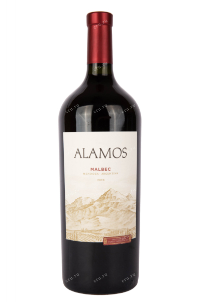 Вино Alamos Malbec 2020 1.5 L