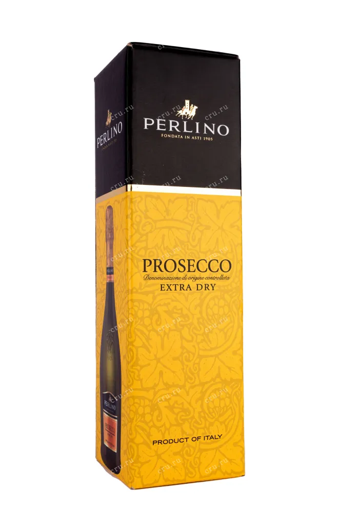 Подарочная коробка Perlino Prosecco gift box 2021 0.75 л