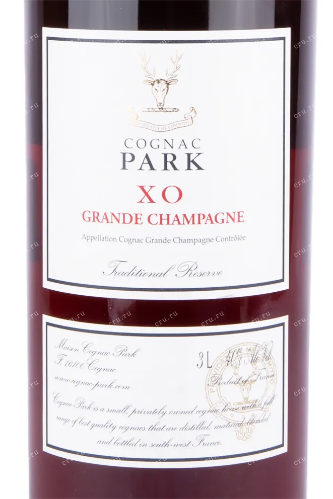 Коньяк Park XO Traditional Reserve  Grande Champagne 3 л