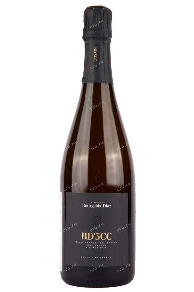 Шампанское Bourgeois-Diaz Trois Cepahes Collection Brut Nature Vintage  0.75 л