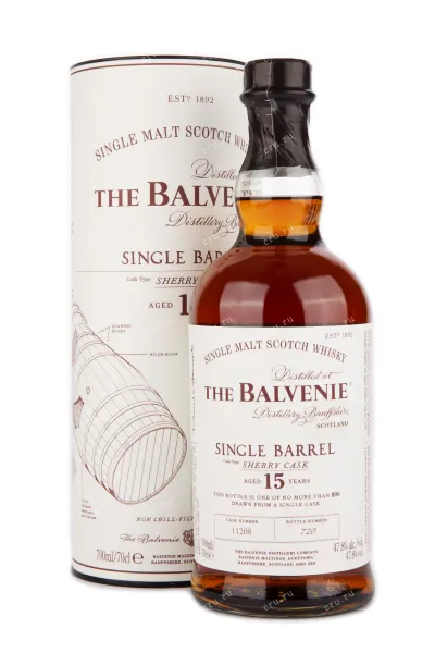 Виски Balvenie Single Barrel 15 years  0.7 л