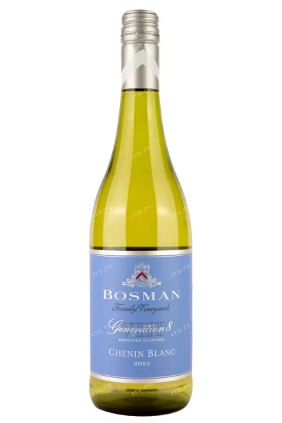Вино Bosman Generation 8 Chenin Blanc 2022 0.75 л