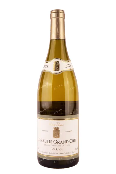Вино Olivier Tricon Chablis Grand Cru Les Clos 2018 0.75 л