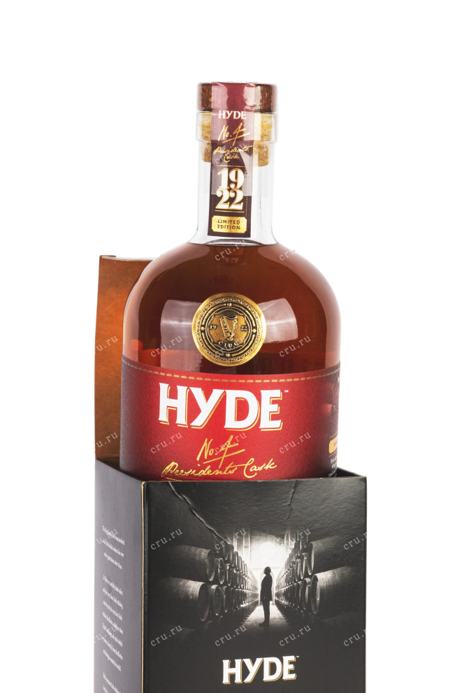 В подарочной коробке Hyde №4 Rum Cask Finish gift box 0.7 л
