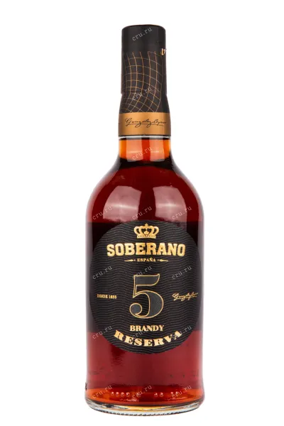 Бренди Soberano Reserva 5 Years Old  0.7 л