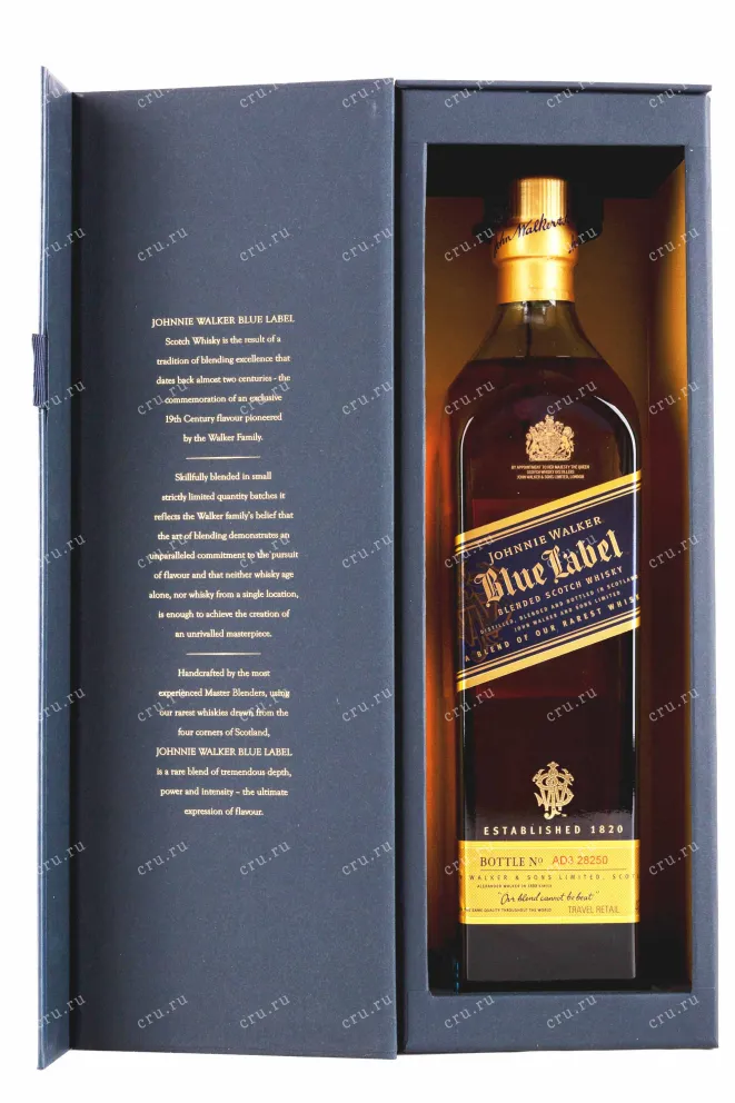 В подарочной коробке Johnnie Walker Blue Label in gift box