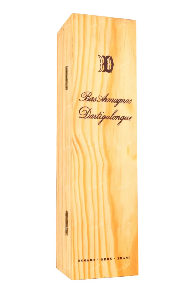 Деревянная коробка Dartigalongue Bas Armagnac 1978 wooden box 1978 0.5 л