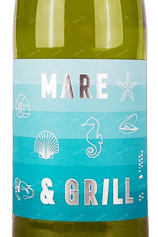 Этикетка Mare & Grill Vinho Verde White 2022 0.75 л