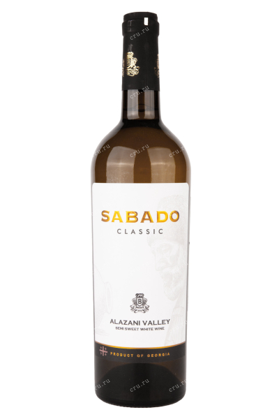 Вино Sabado Classic Alazani Valley White 2019 0.75 л