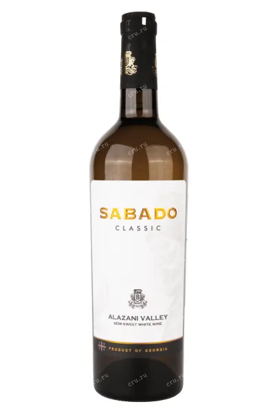 Вино Sabado Classic Alazani Valley White 2019 0.75 л