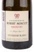 Этикетка игристого вина Robert Moncuit Blanc de Blancs Brut 0.75 л