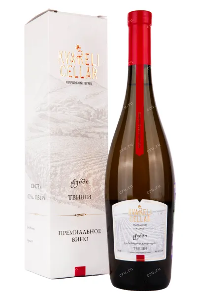Вино Kvareli Cellar Tvishi 2019 0.75 л