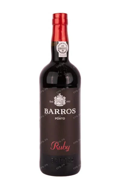 Портвейн Barros Ruby 2018 0.75 л