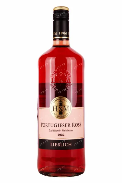 Вино Mullerhof Portugieser Rose Lieblich 2022 1 л