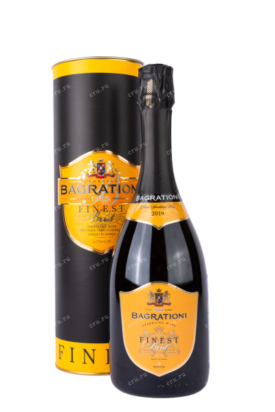 Игристое вино Bagrationi, Finest Brut in tube   0.75 л