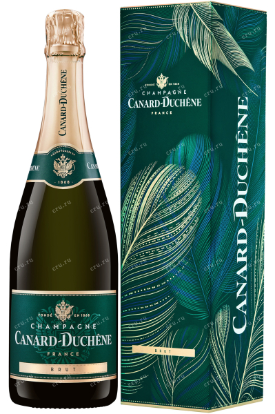 Шампанское Canard Duchene Brutin gift box  0.75 л