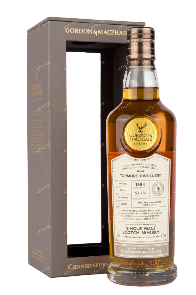 Виски Tormore Connoisseur's Choice Cask Strength with gift box 1994 0.7 л