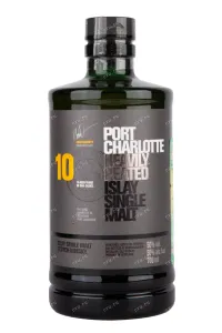 Виски Bruichladdich Port Charlotte Haevy Peated 10 years  0.7 л