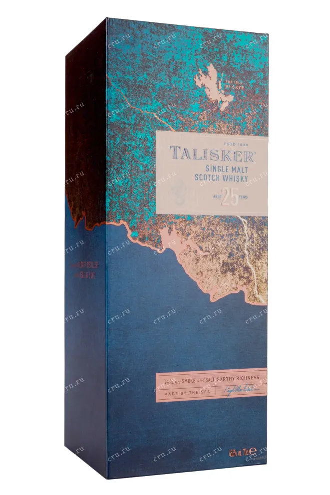 Подарочная коробка Talisker 25 years gift box 0.7 л