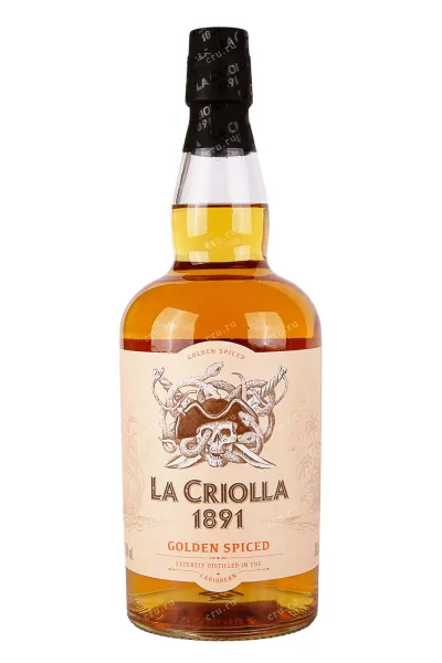 Ром La Criolla Golden Spiced  0.7 л