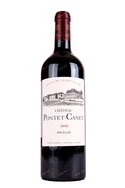 Вино Chateau Pontet-Canet Pauillac Grand Cru Classe 2009 0.75 л