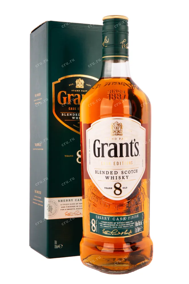 Виски Grants Sherry Cask Finish 8 years  0.7 л