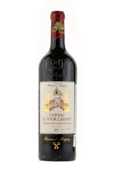 Вино Chateau La Tour Carnet Grand Cru Classe Haut-Medoc AOC 2015 0.75 л