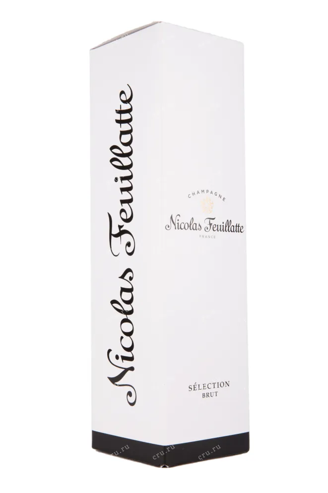 Подарочная коробка игристого вина Nicolas Feuillatte Selection Brut gift box 0.75 л