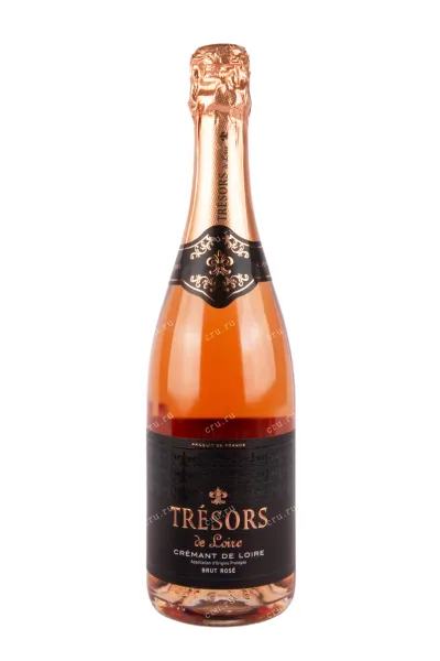 Игристое вино Tresors De Loire Brut Rose gift box 2018 0.75 л