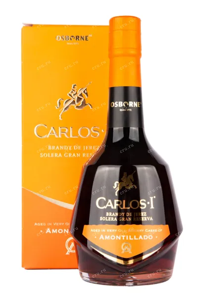 Бренди де Херес Carlos I Amontillado  0.7 л