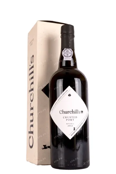 Портвейн Churchills Crusted Port 2008 gift box 2008 0.75 л