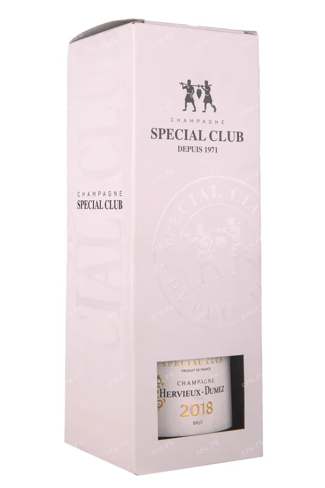 Подарочная коробка Hervieux-Dumez Special Club in gift box 2018 0.75 л