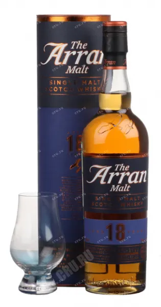 Виски Arran 18 years 18 in tube  0.7 л