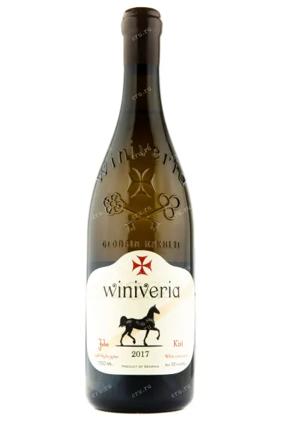 Вино Winiveria Kisi White semi-sweet 2019 0.75 л