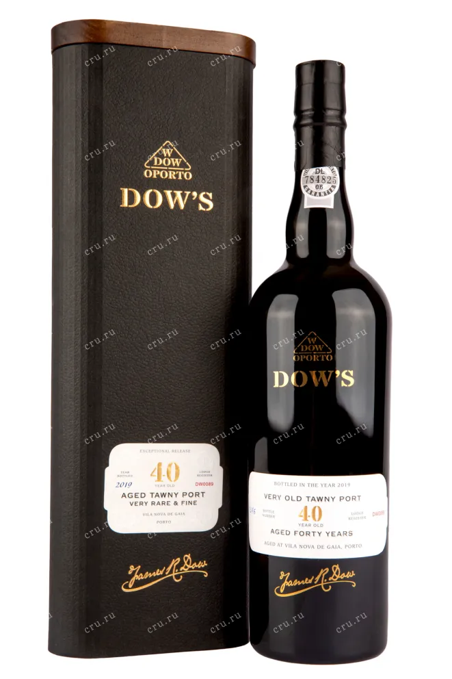 Портвейн Dows 40 years Tawny 1983 0.75 л